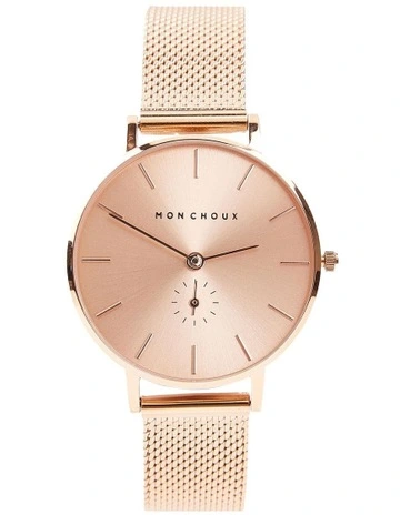 Lille Mesh Watch 32mm in Rose Gold