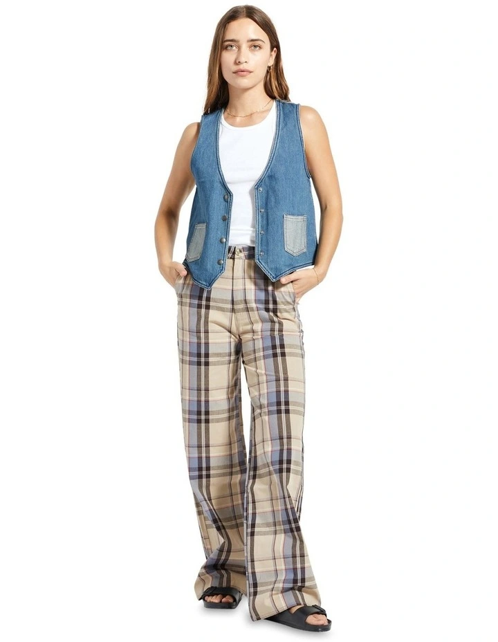 Frisco Vest Two Tone in Indigo image 3