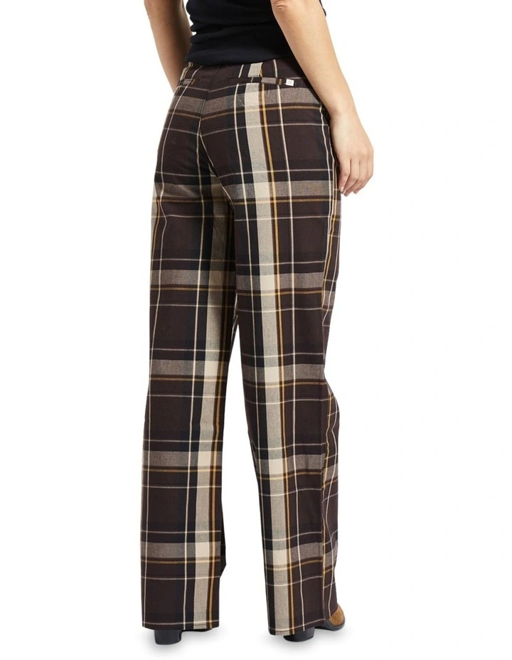 Victory Full Length Wide Leg Pant Seal Brown/Bright Gold image 2