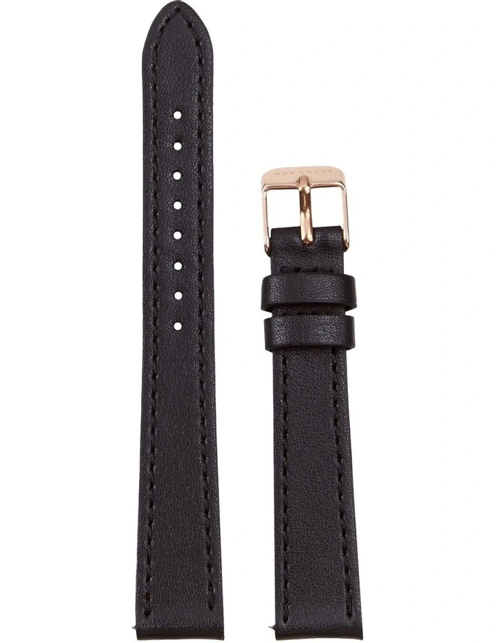 Lille Noir Grape Vegan Leather Watch 32mm in Rose Gold image 4