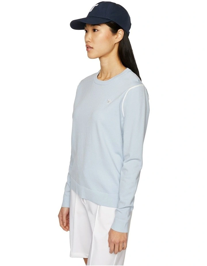 Classic Crew Top in Blue image 3