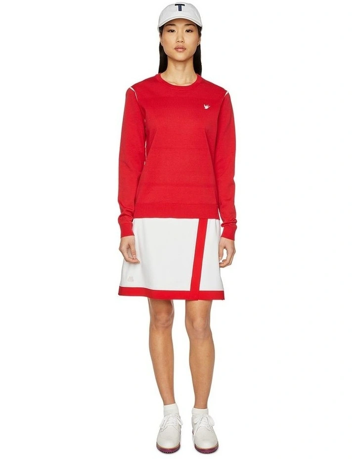 Classic Crew Top in Red image 4
