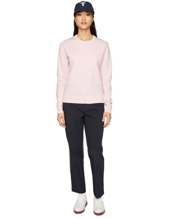 Classic Crew Neck Sweater in Pink image 4