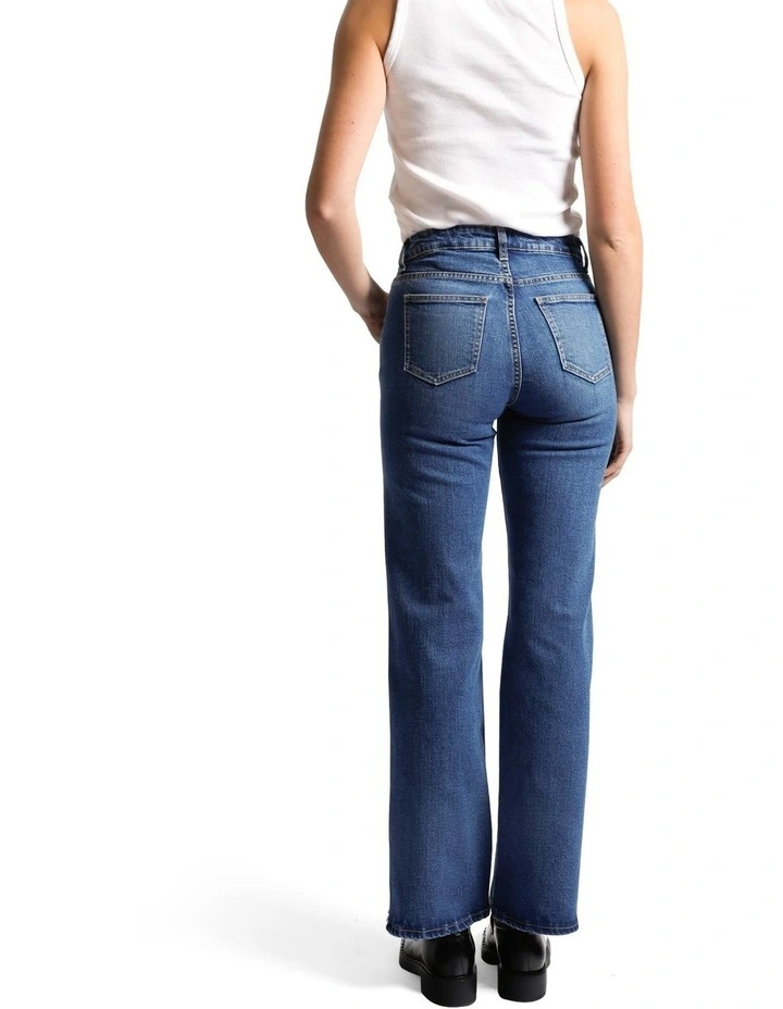 Straighty 180 Straight Leg Jean in True Blue image 2