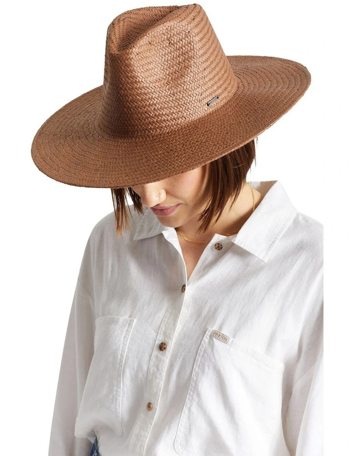Seaside Sun Hat in Brown image 2