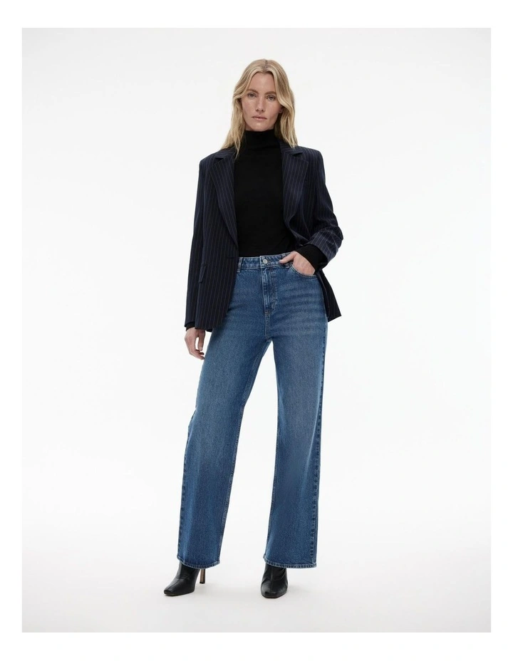 Super High Rise Jeans in Indigo image 1