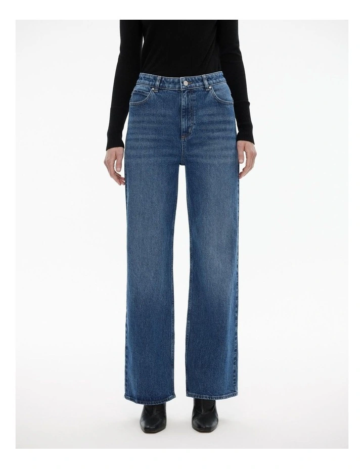Super High Rise Jeans in Indigo image 2