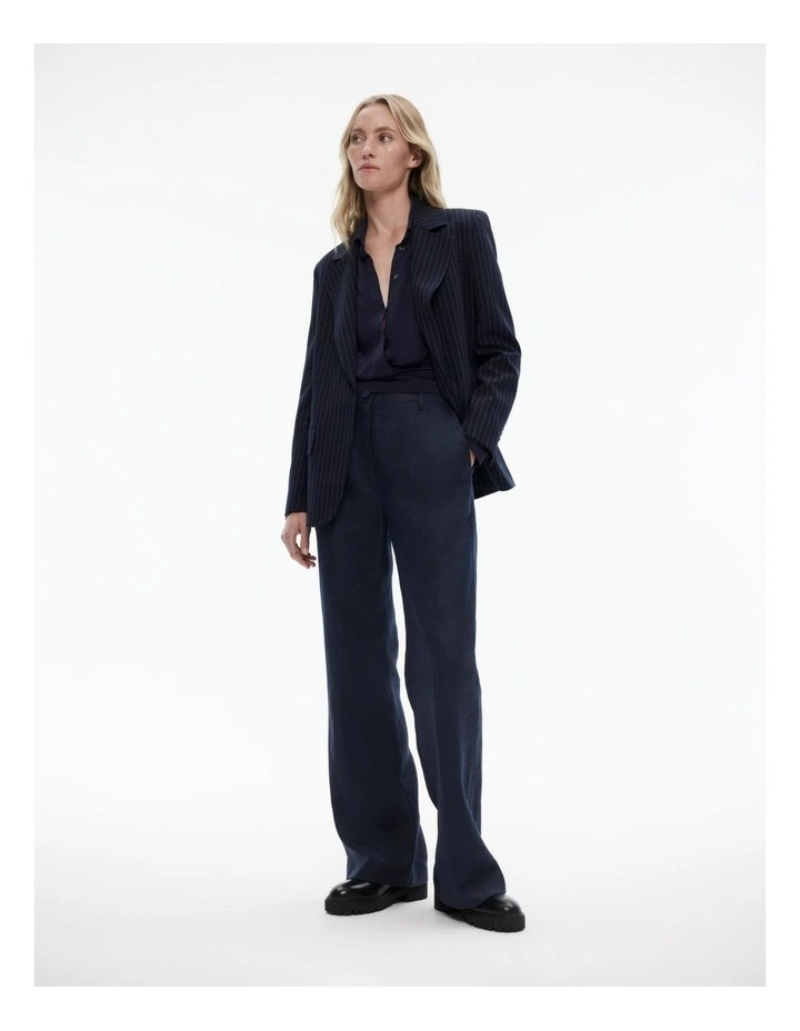 Wrap Shirt in Blue Night image 3