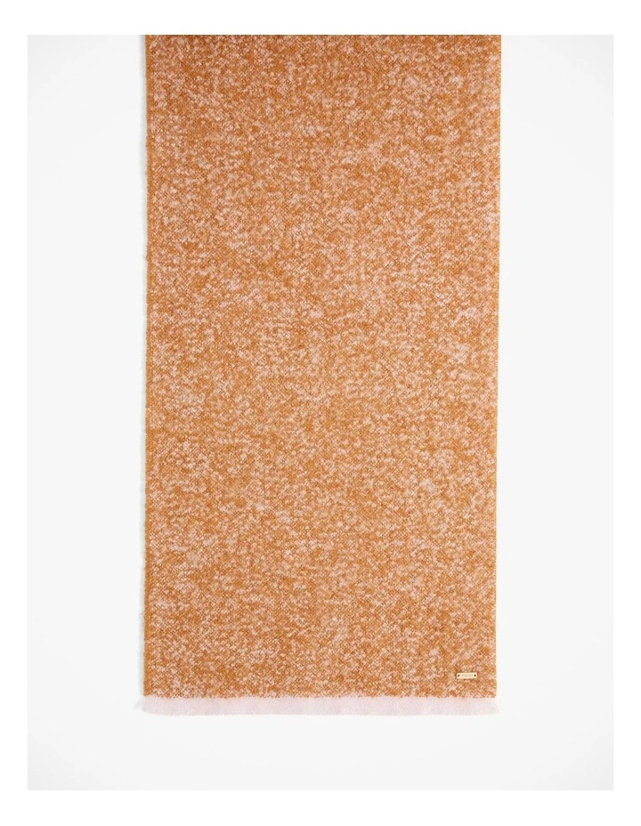 Textured Scarf in Lilac Leaf image 3