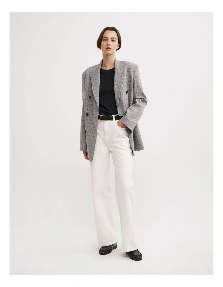 Slim Fit Tee in Black image 4