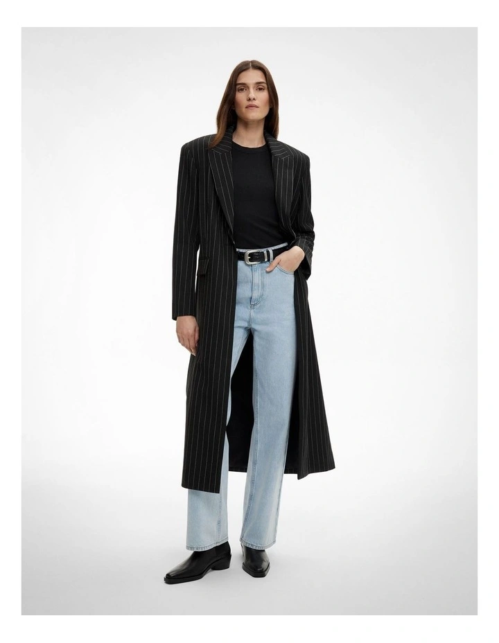 Crew Rib Tank in Black image 4