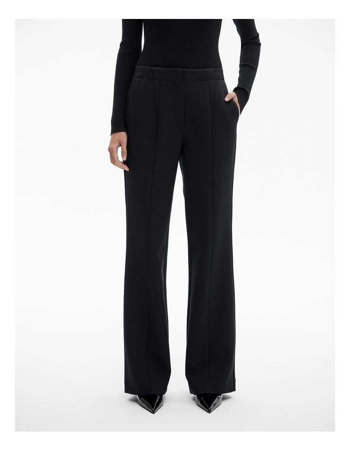 Exposed Dart Pant in Black image 1