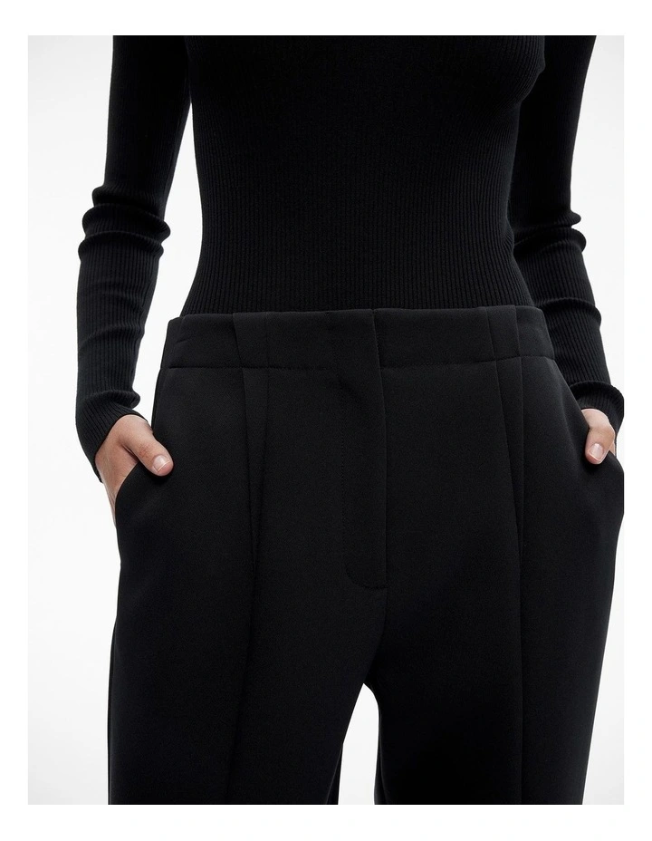 Exposed Dart Pant in Black image 4