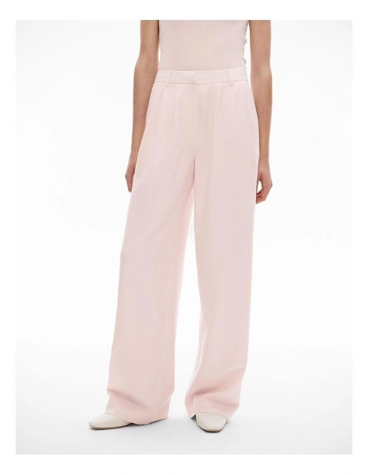 Tailored Pant in Cosmetic Pink image 1