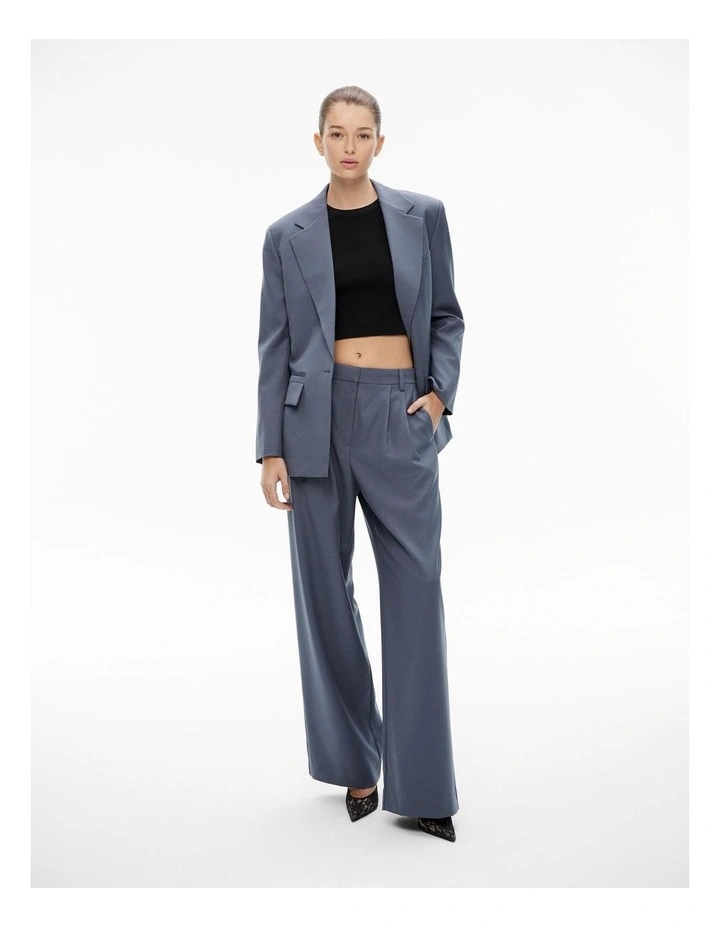 Tailored Pant in Slate Blue image 2