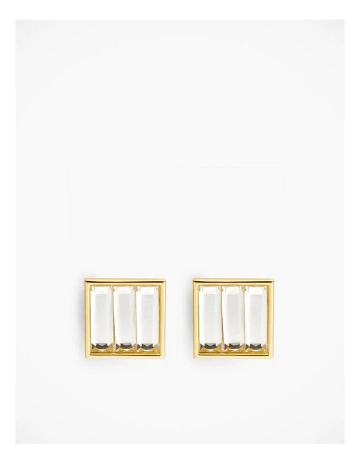 Elina Stud in Gold image 1