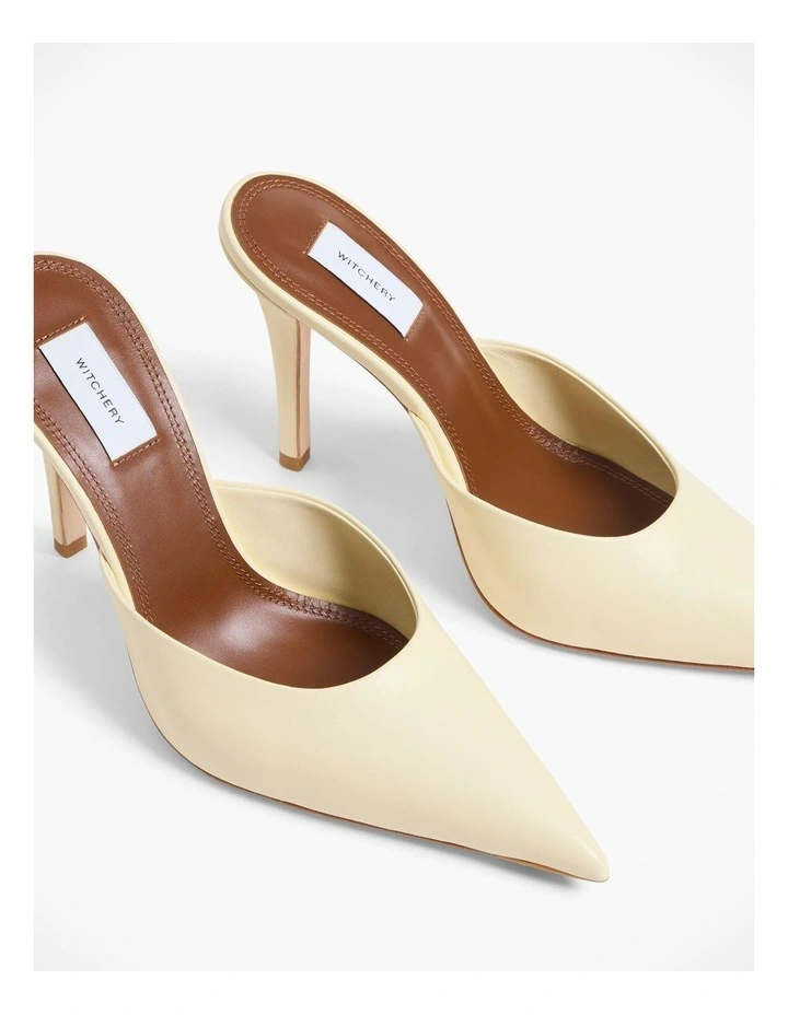 Scarlett Mule in Lemon image 4