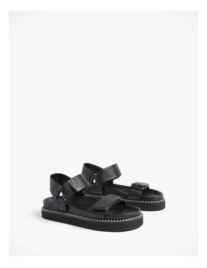 Jordyn Sandal in Black image 3