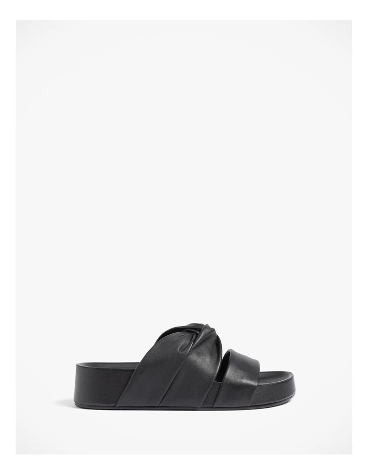 Ebony Twist Slide in Black image 1