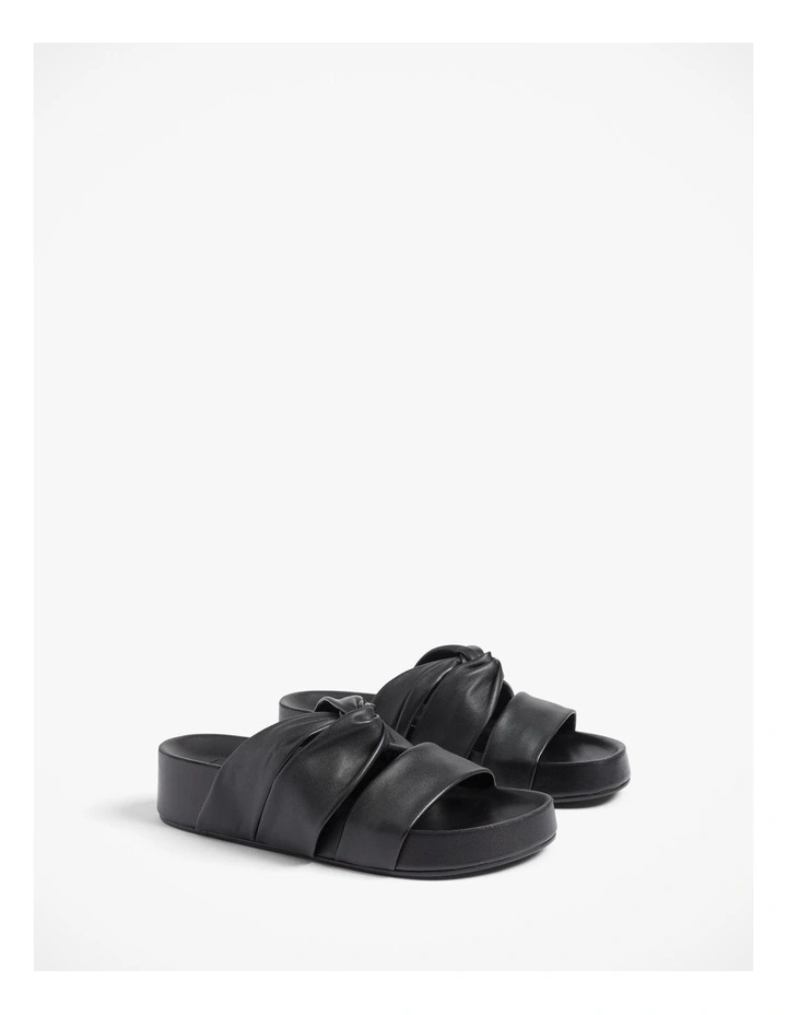 Ebony Twist Slide in Black image 3
