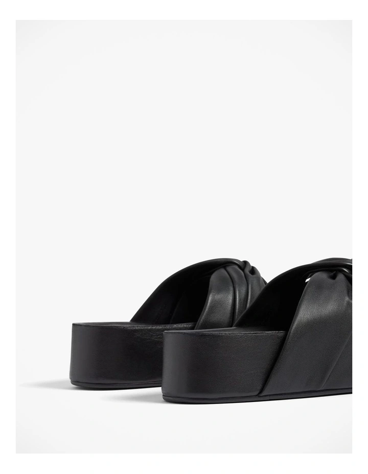 Ebony Twist Slide in Black image 5