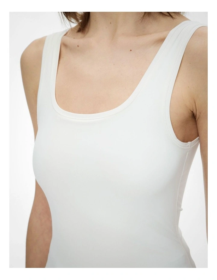 Essentials Tank in Fresh White image 3