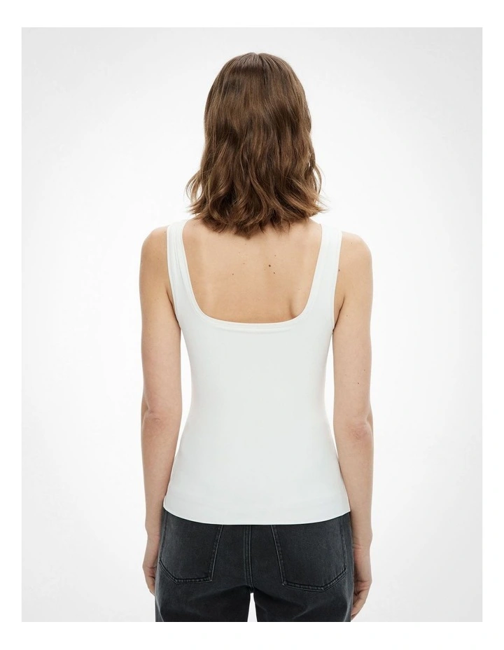 Essentials Tank in Fresh White image 4