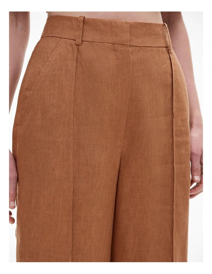 High Rise Pant in Nutmeg image 3