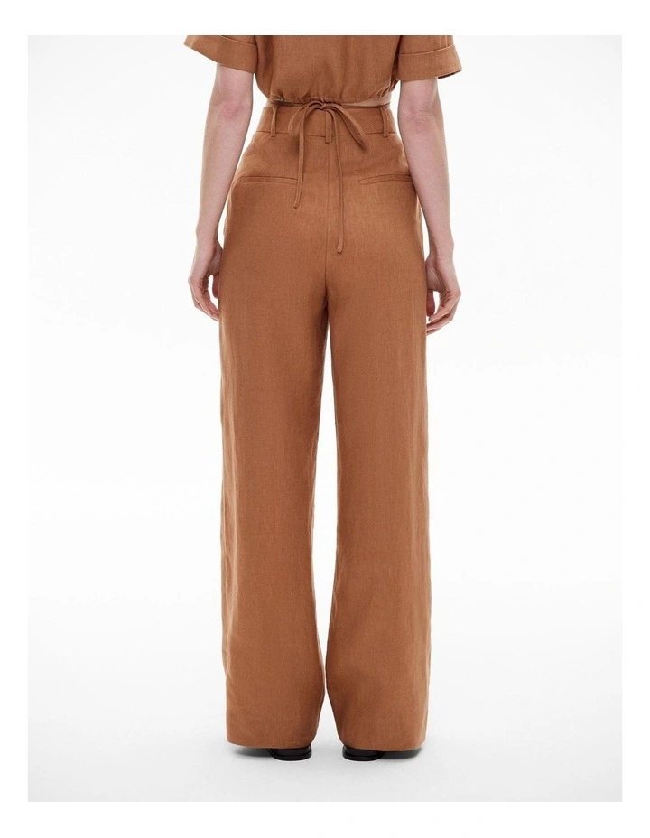 High Rise Pant in Nutmeg image 4