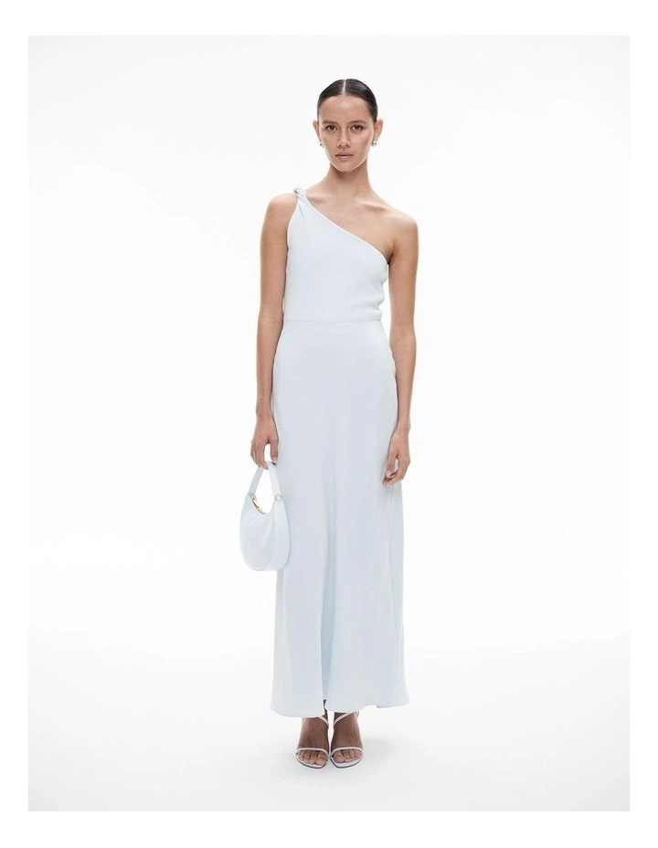 Resort Maxi Slip Skirt in Baby Blue image 2