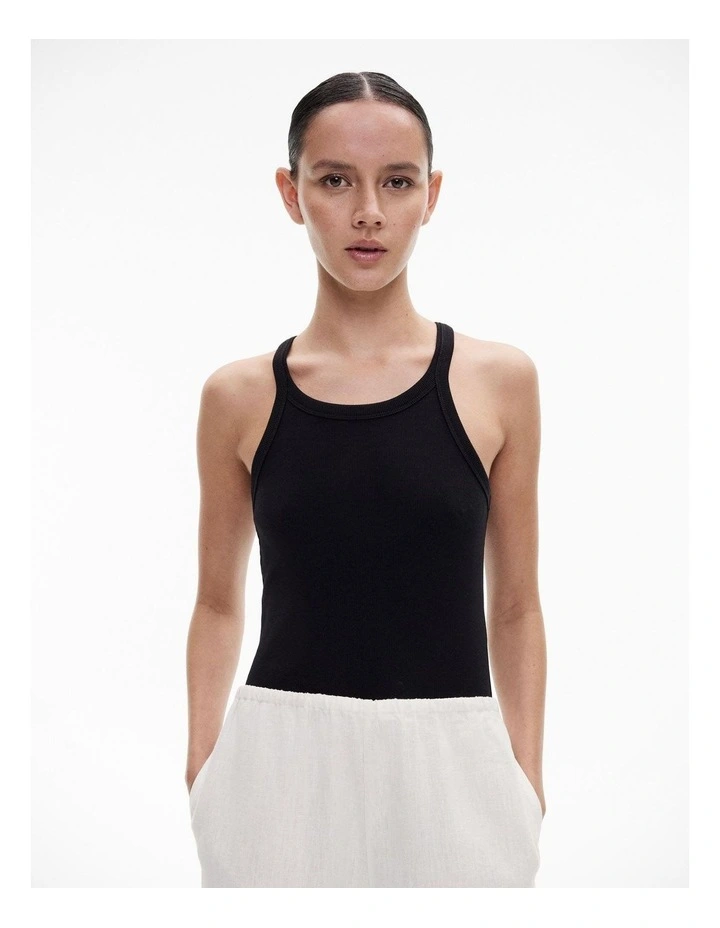 Fine Bind Tank in Black image 1