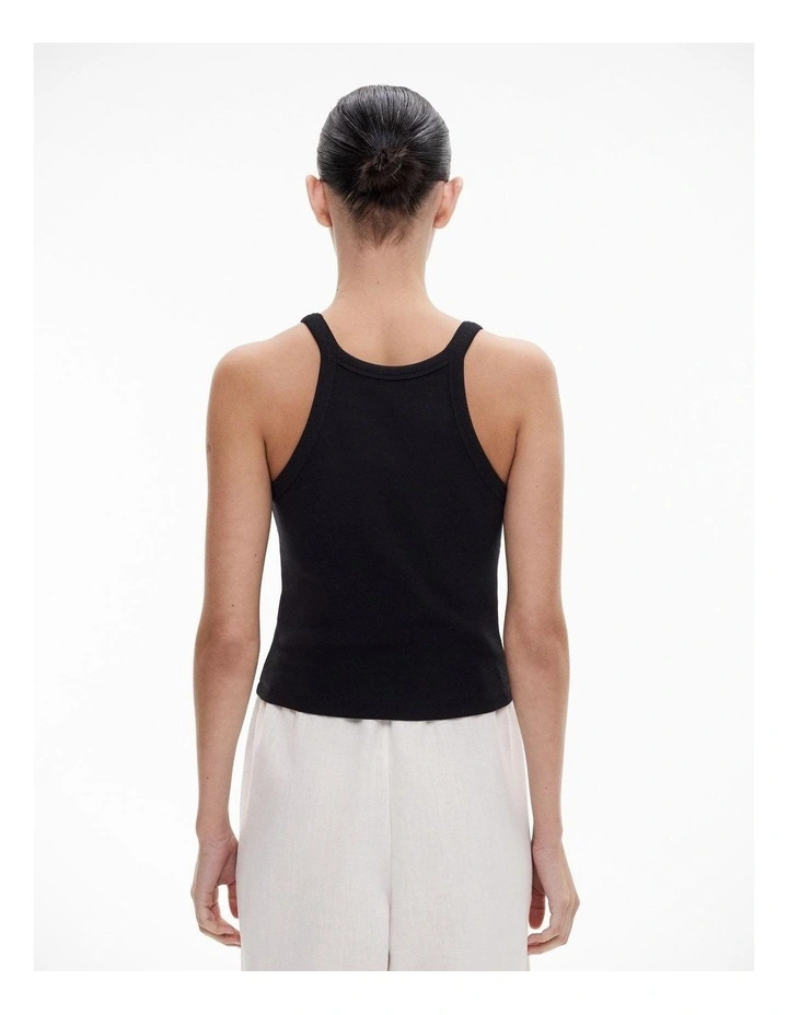 Fine Bind Tank in Black image 4