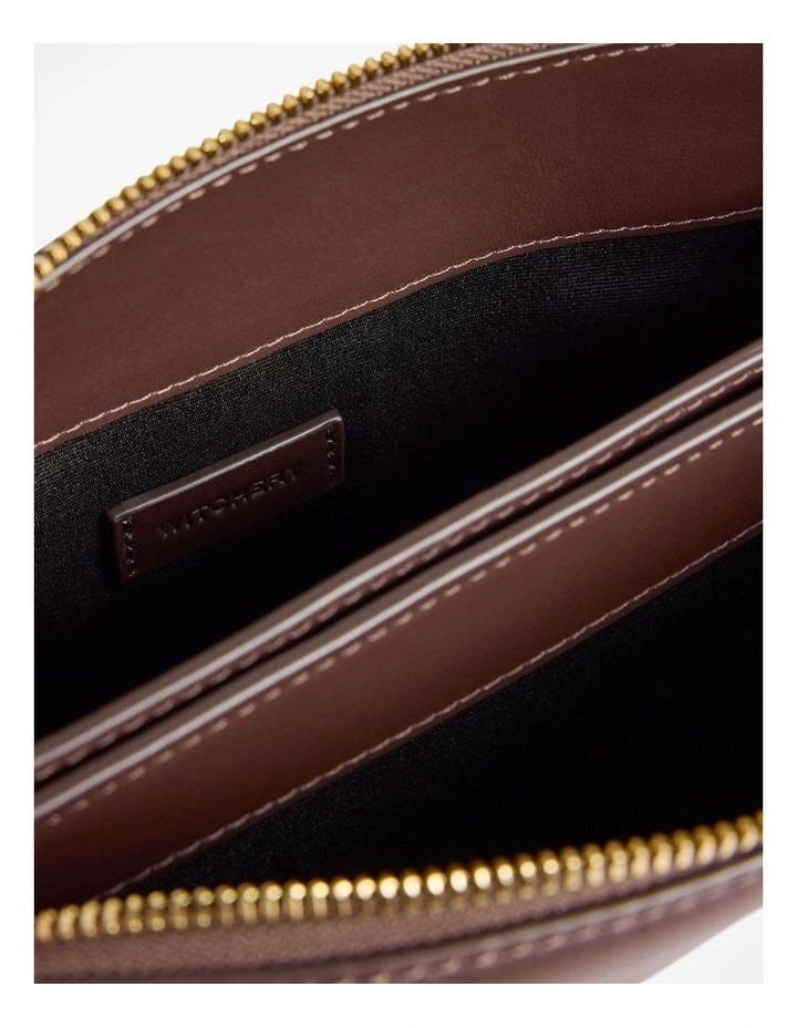 Liv Leather Bag in Chocolate image 5