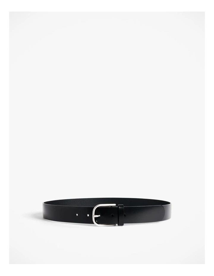 Emma Wide Belt in Black image 1
