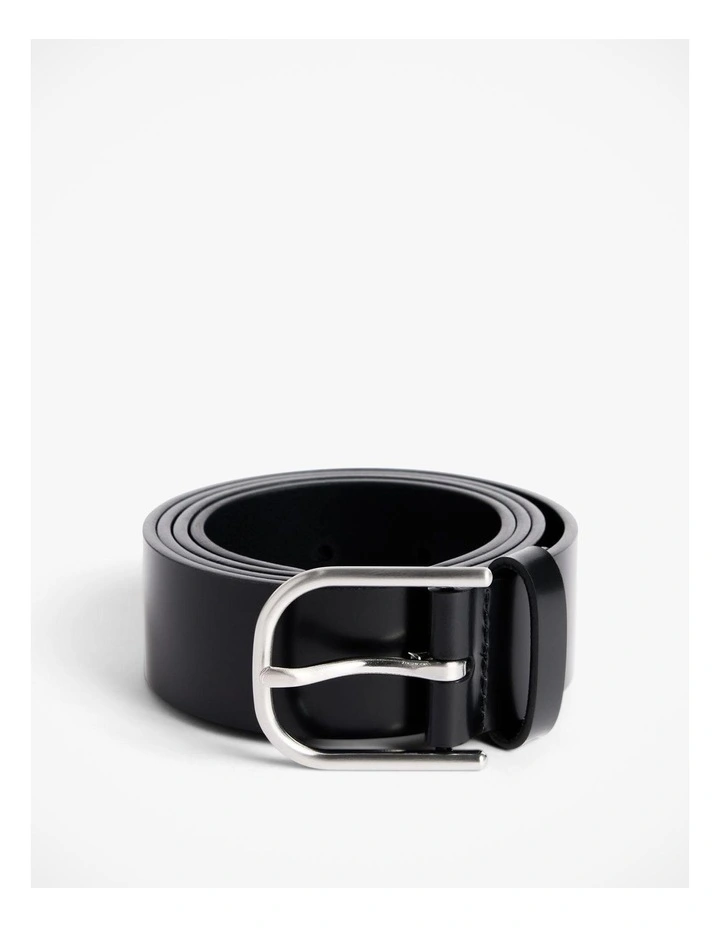 Emma Wide Belt in Black image 3