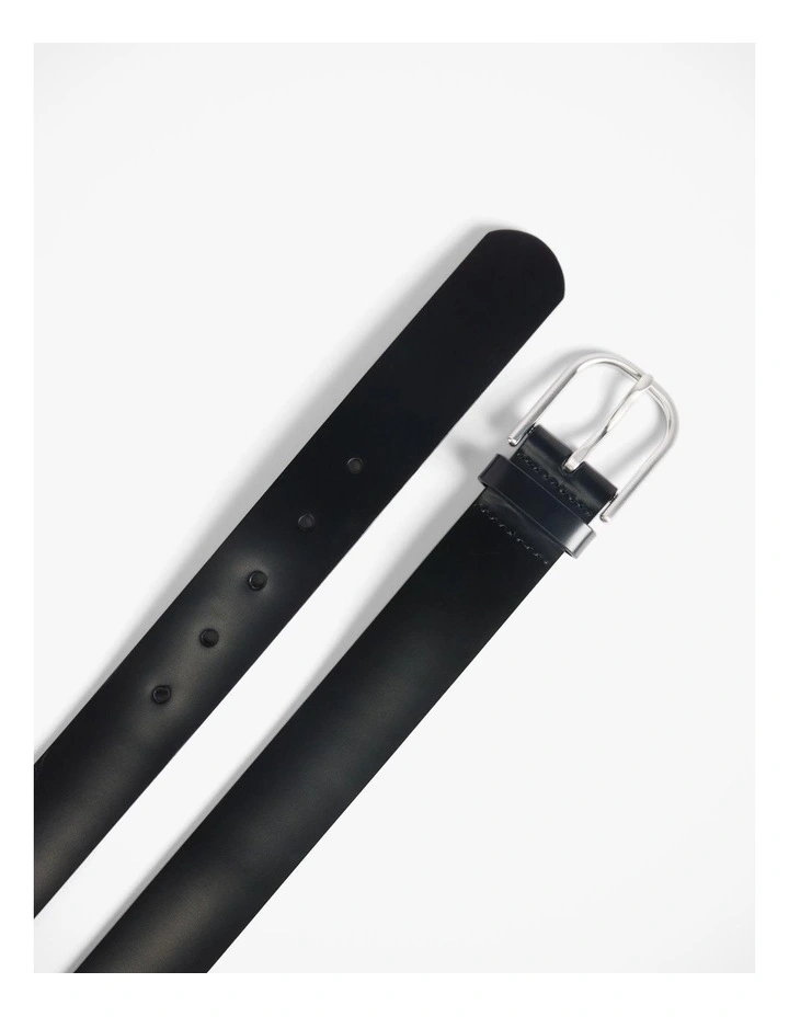 Emma Wide Belt in Black image 4