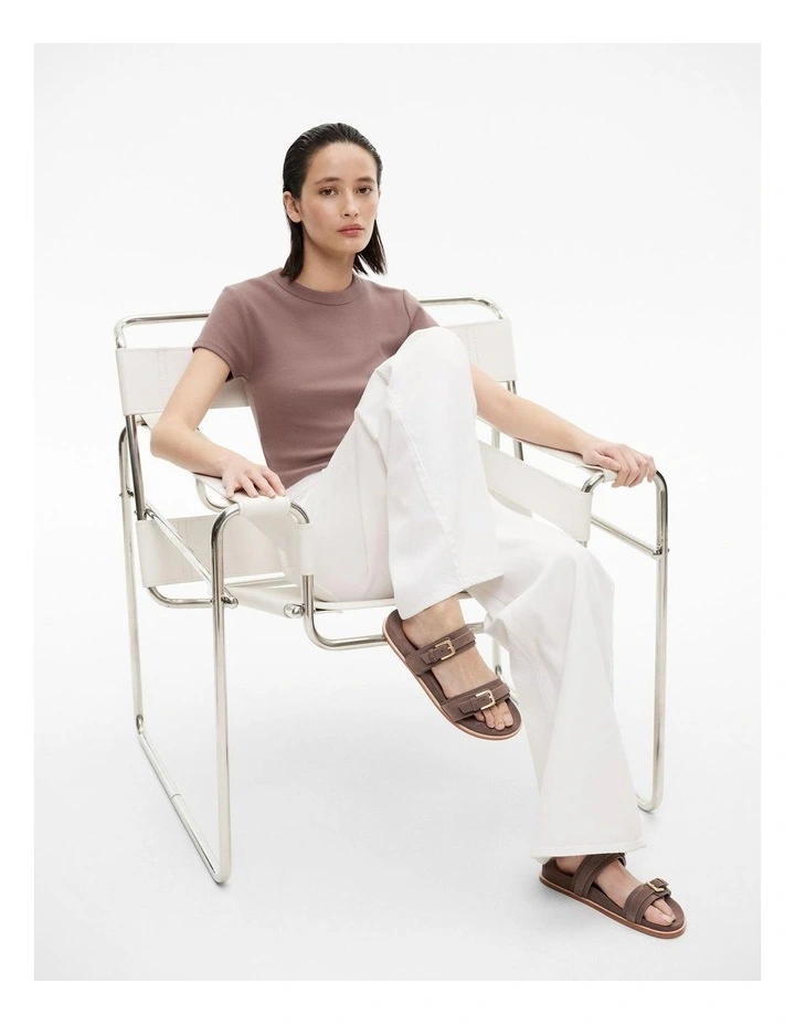 Bailey Sandal in Peppercorn image 2
