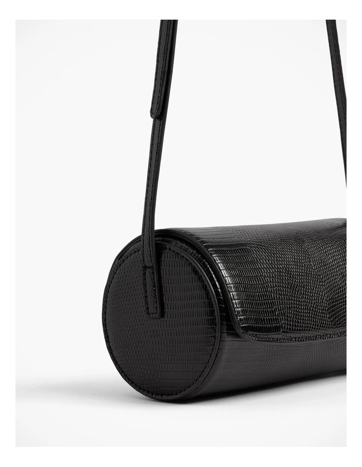 Celeste Shoulder Bag in Black image 3