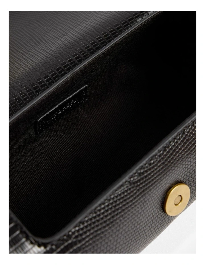 Celeste Shoulder Bag in Black image 4