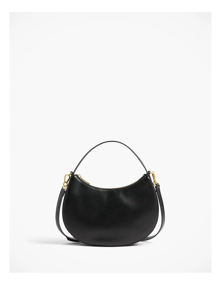 Dylan Small Hobo Bag in Black image 1