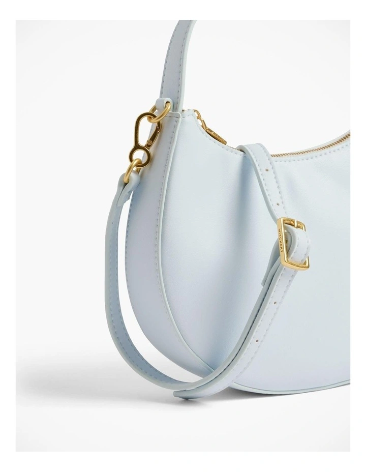 Dylan Small Hobo Bag in Baby Blue image 3