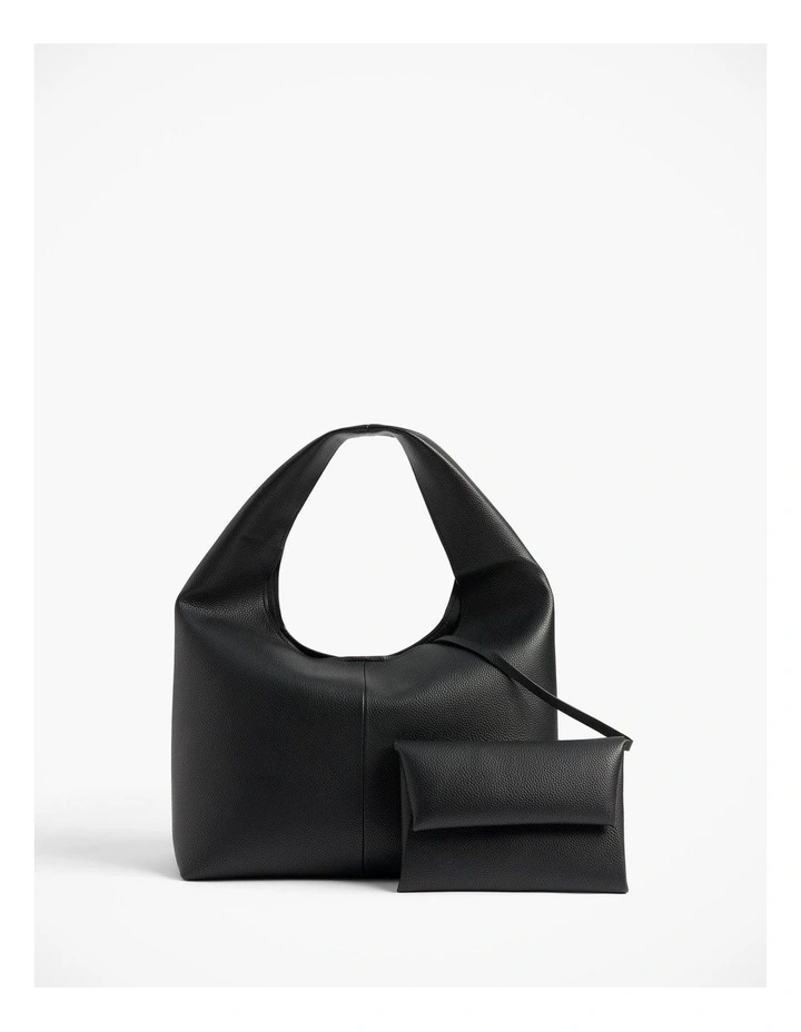 Poppy Tote Bag in Black image 1