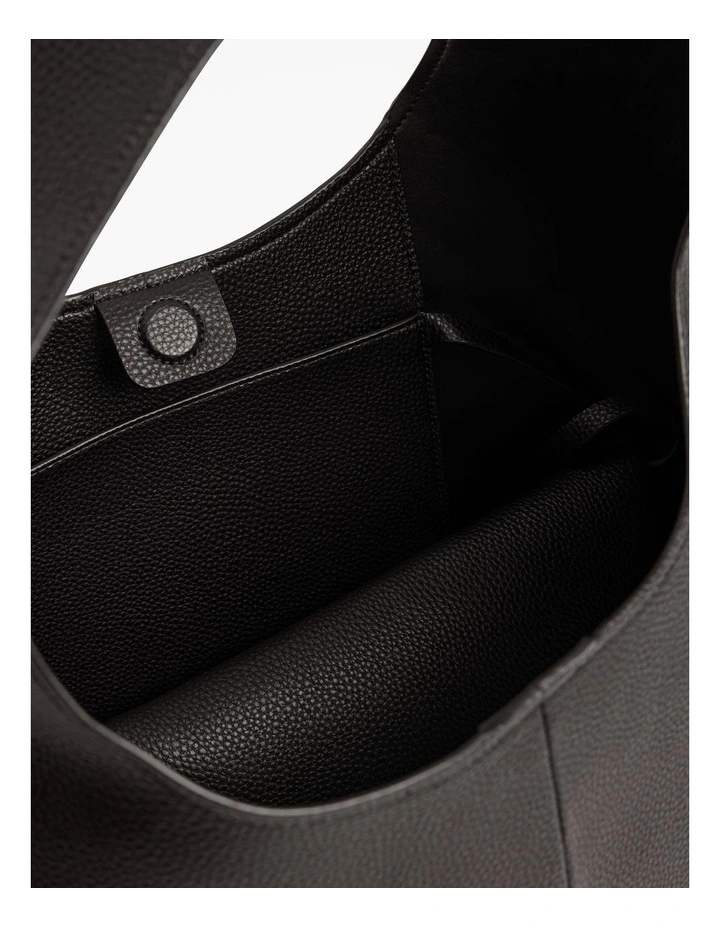 Poppy Tote Bag in Black image 4