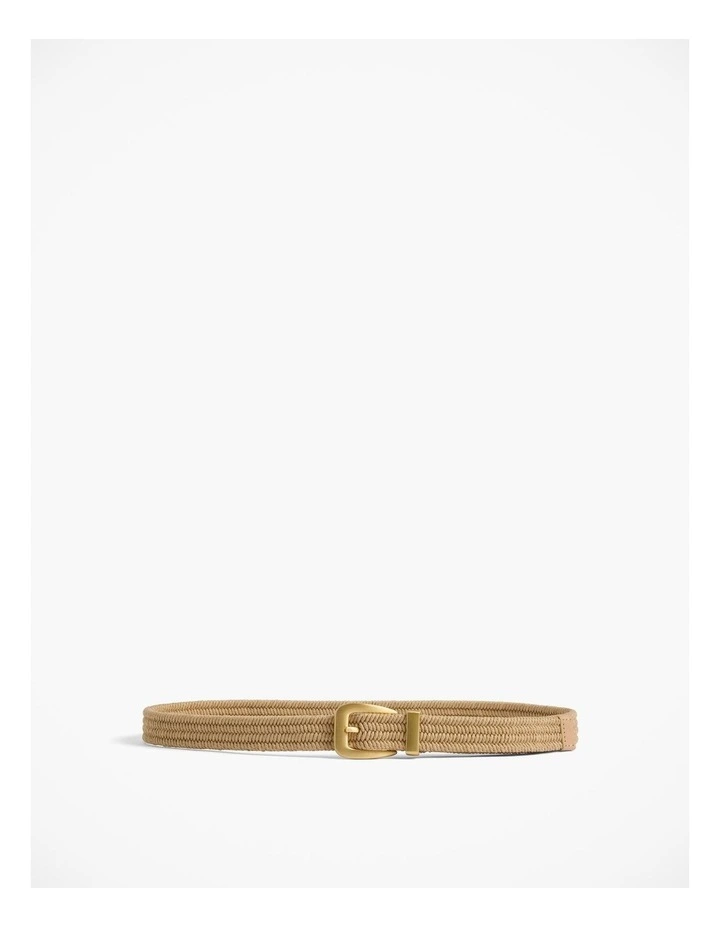 Marie Woven Belt in Natural image 1