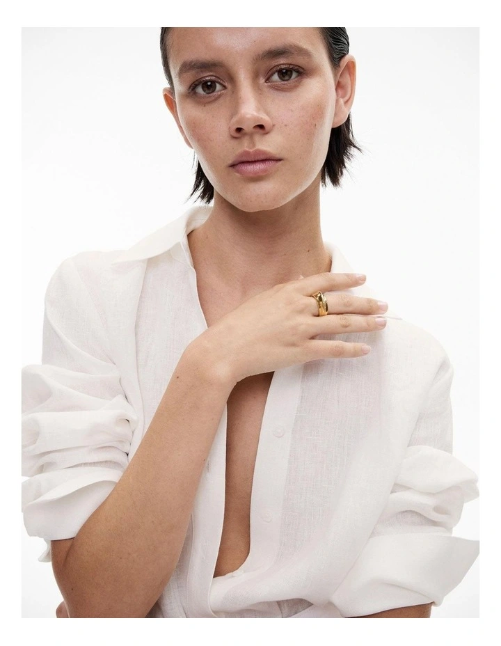 Ellis Ring in Gold image 2