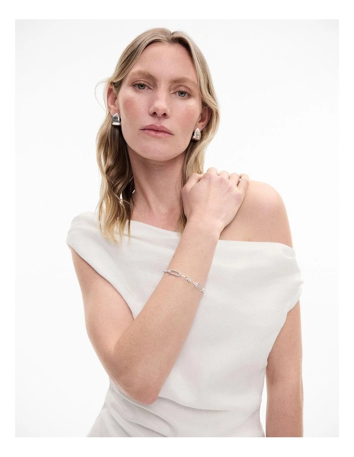 Elle Bracelet in Silver image 2
