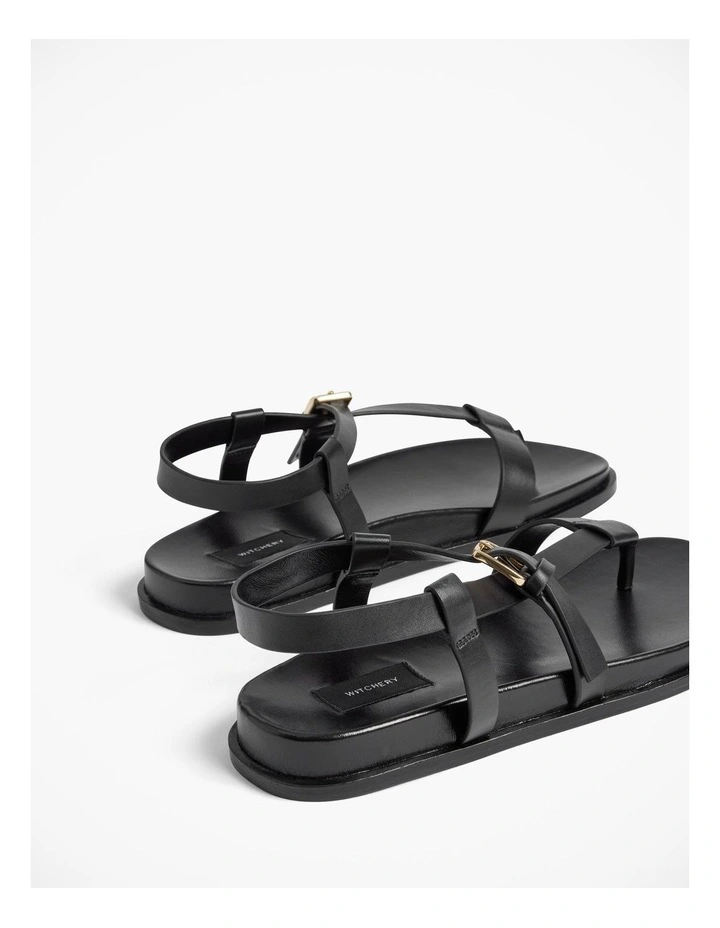 Billie Sandal in Black image 5