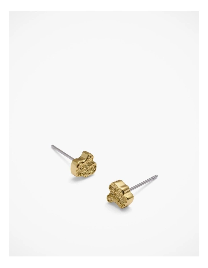 Reina Stud Set in Gold image 4