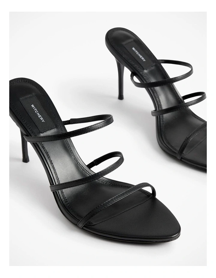 Tatum Heel in Black image 3