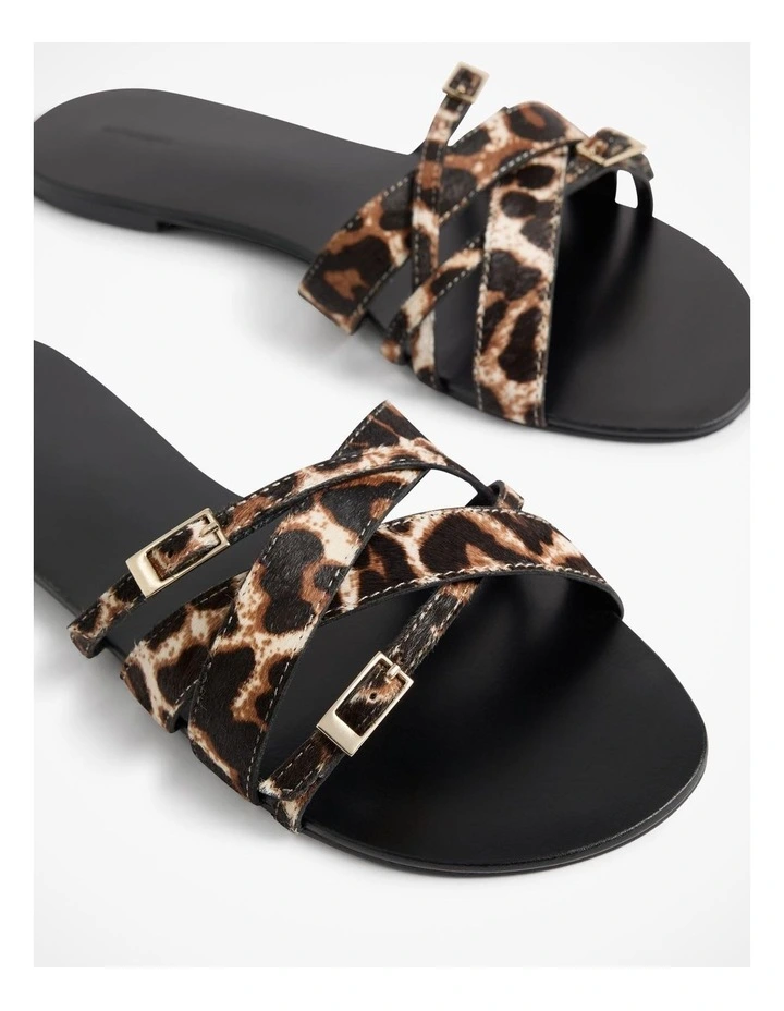 Dion Slide in Ocelot Print image 4